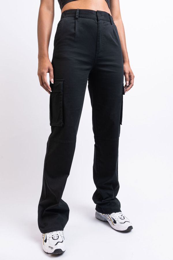 High Waist Cargo Pants - Austin