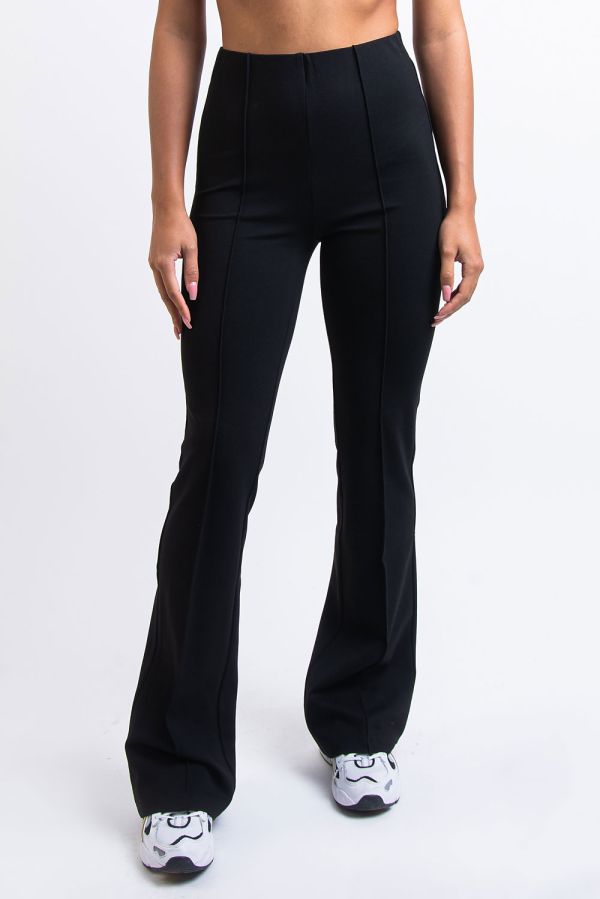 High Waist Leggings With Pintucks - Kennedy