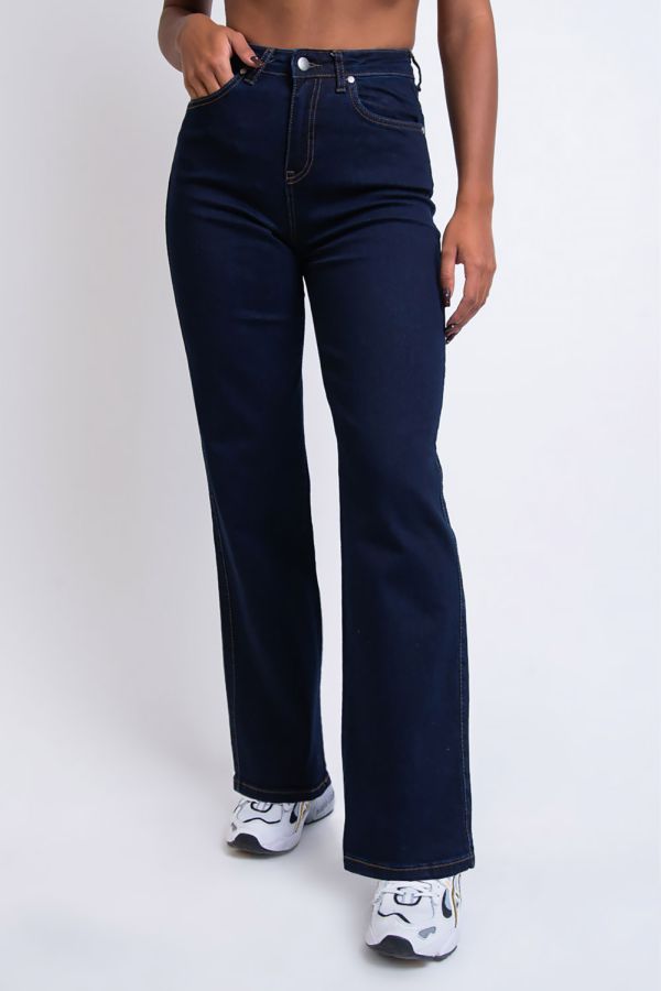 High waist wide Jeans - Rory Indigo